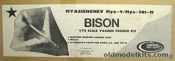 Contrail 1/72 Myasishchev Mya-4A or B / Mya-201-M Bison plastic model kit
